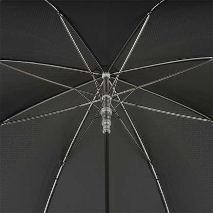 Vintage Panther Umbrella with Brass Handle – Handmade in Italy