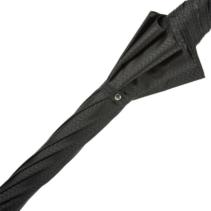 Luxury Umbrella with Silver Ram Handle – Handmade in Italy