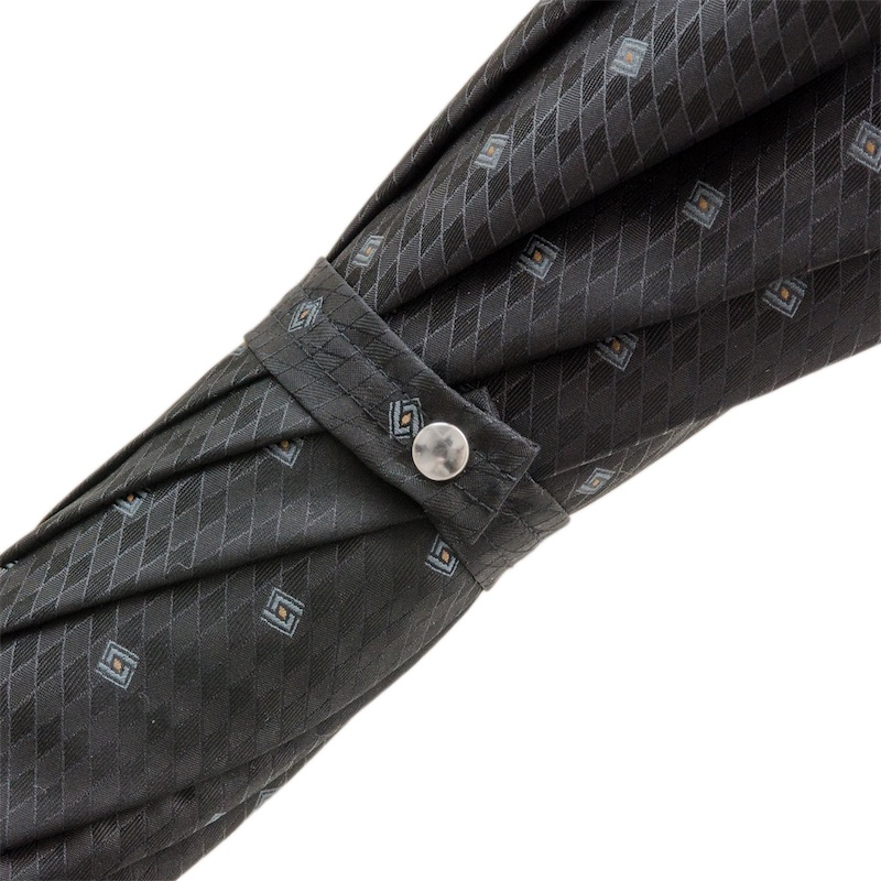 Elegant Classic Umbrella with Water Buffalo Horn Handle