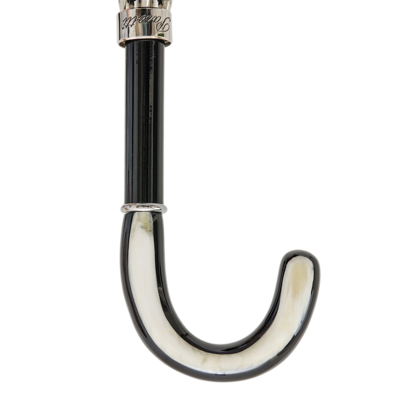 Elegant Classic Umbrella with Water Buffalo Horn Handle
