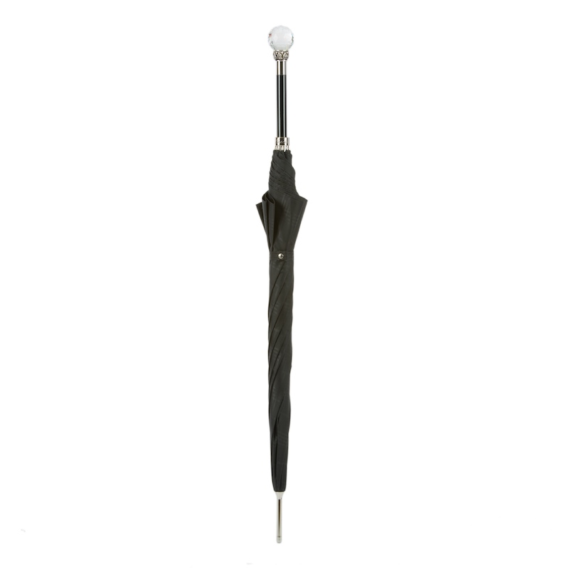 Umbrella Cristallo with Crystal Handle – Handmade in Italy
