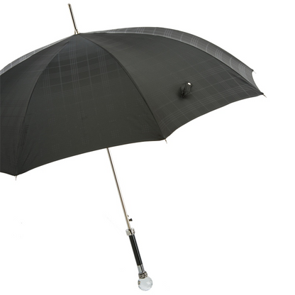 Umbrella Cristallo with Crystal Handle – Handmade in Italy