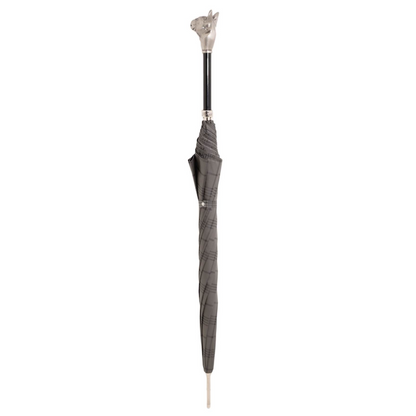 Check Bulldog Umbrella with Aluminum Handle – Handmade in Italy