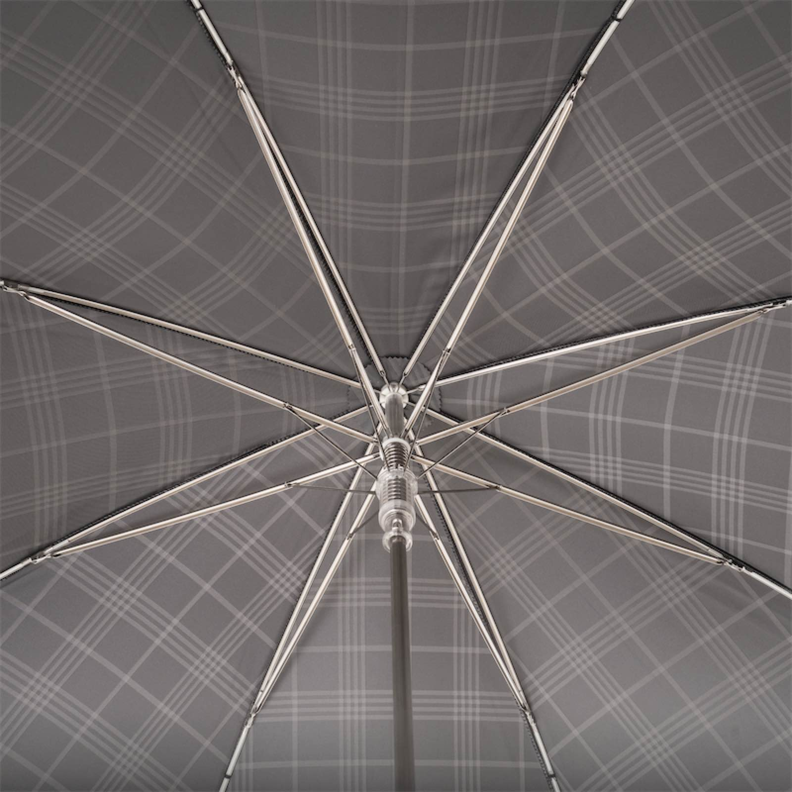 Check Bulldog Umbrella with Aluminum Handle – Handmade in Italy