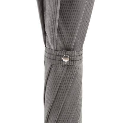Snake Head Gray Canopy Umbrella – Handmade Italian Design