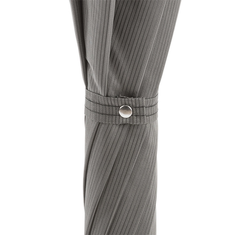 Snake Head Gray Canopy Umbrella – Handmade Italian Design