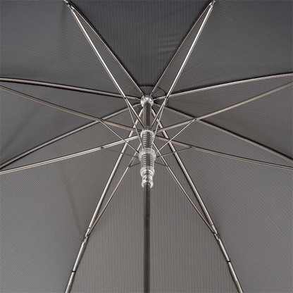 Snake Head Gray Canopy Umbrella – Handmade Italian Design