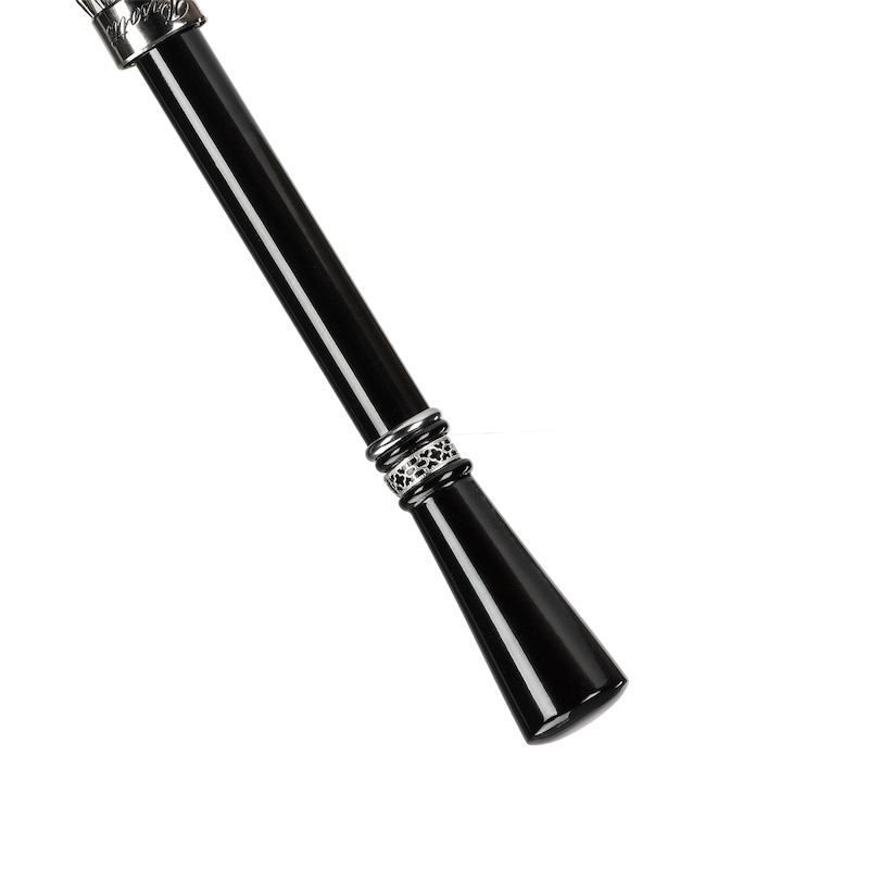 Luxury Men’s Umbrella with Enameled Resin Handle – Handmade in Italy