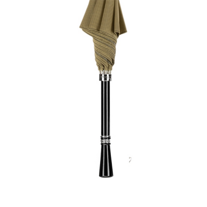 Luxury Men’s Umbrella with Enameled Resin Handle – Handmade in Italy