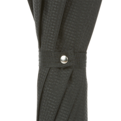 Black Umbrella with Snake Handle – Handmade Italian Luxury