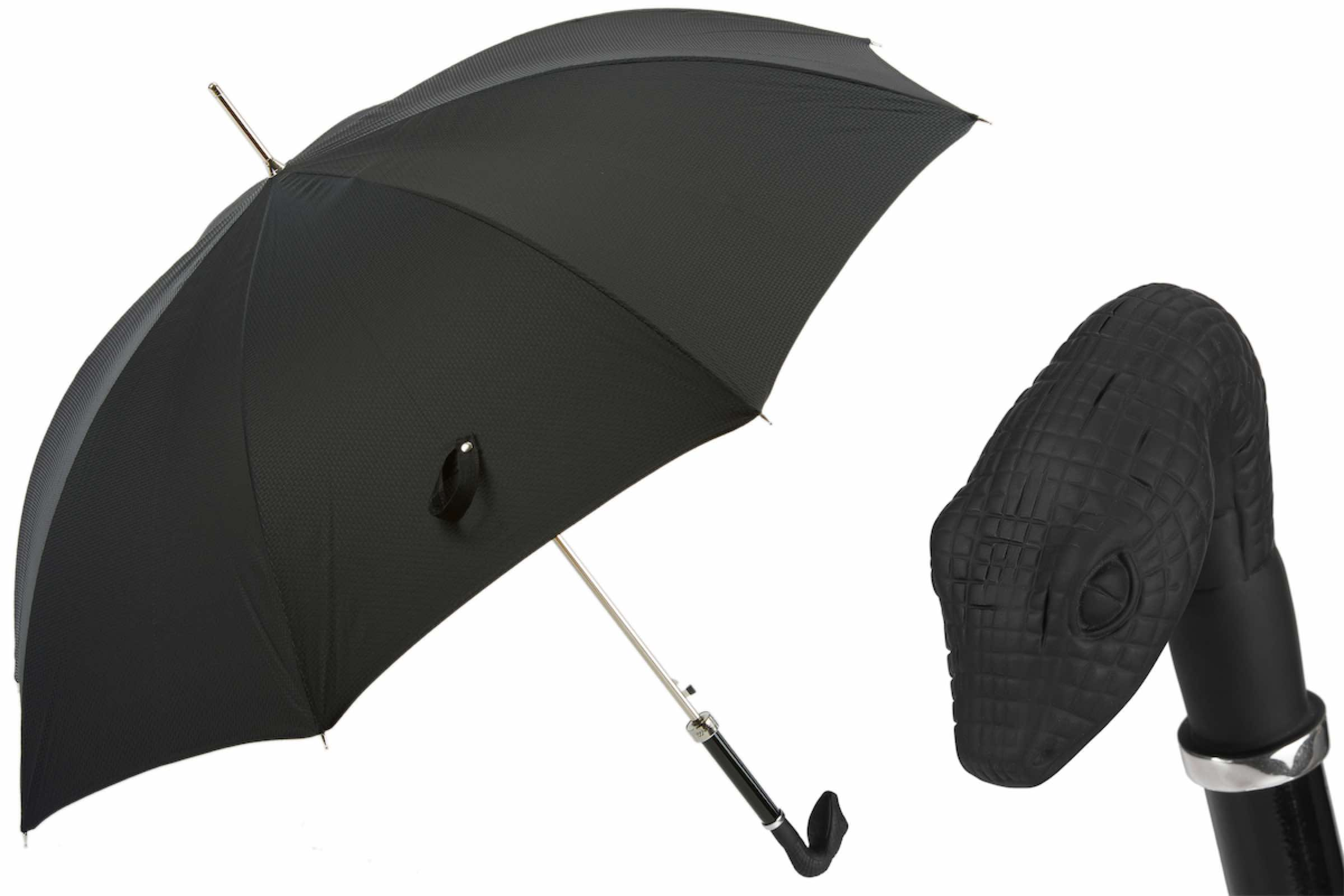 Luxury Snake Head Designer Umbrella – Handmade Italian Craft