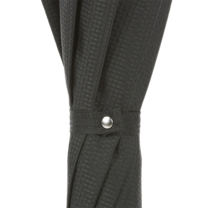 Black Umbrella with Black Skull Handle – Handmade Italian Luxury