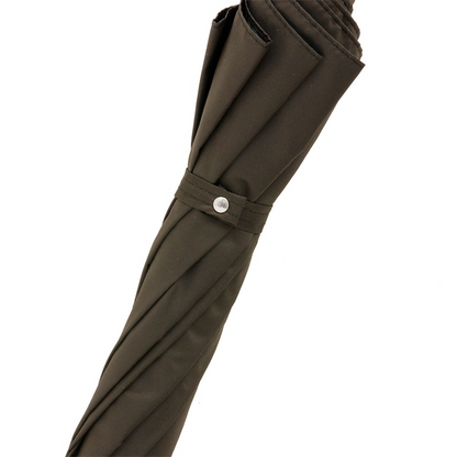 Brown Umbrella with Rabbit Handle – Luxury Italian Automatic Umbrella