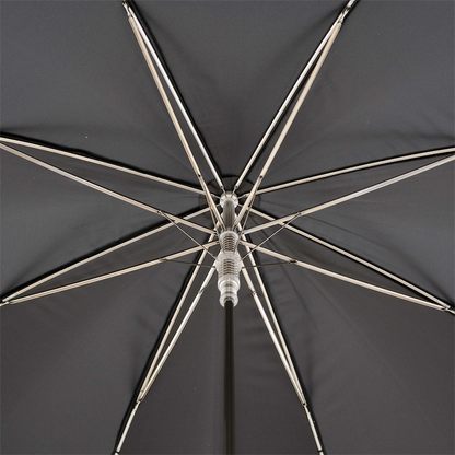 Brown Umbrella with Rabbit Handle – Luxury Italian Automatic Umbrella