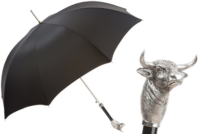 Bull Umbrella with Brass Handle – Handmade in Italy