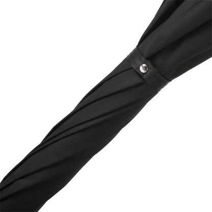 Tiger Umbrella with Wooden Handle – Italian Luxury Accessory