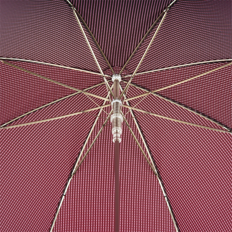 Umbrella with Enameled Bear Handle – Handmade in Italy