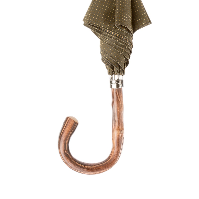 Exclusive Bespoke Gentleman’s Umbrella with Chestnut Wood Handle