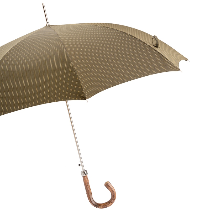 Exclusive Bespoke Gentleman’s Umbrella with Chestnut Wood Handle