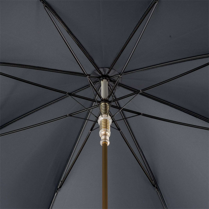 Camouflage Umbrella with Green Skull Handle – Handmade in Italy