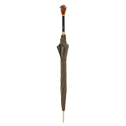 Luxury English Bulldog Umbrella – Handmade Italian Designer Craft