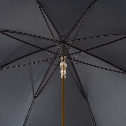 Black Panther Men’s Umbrella with Enameled Brass Handle