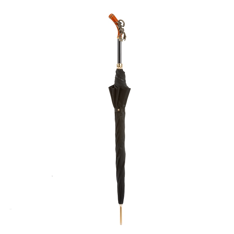 Scorpion Umbrella with Swarovski Crystals – Handmade in Italy