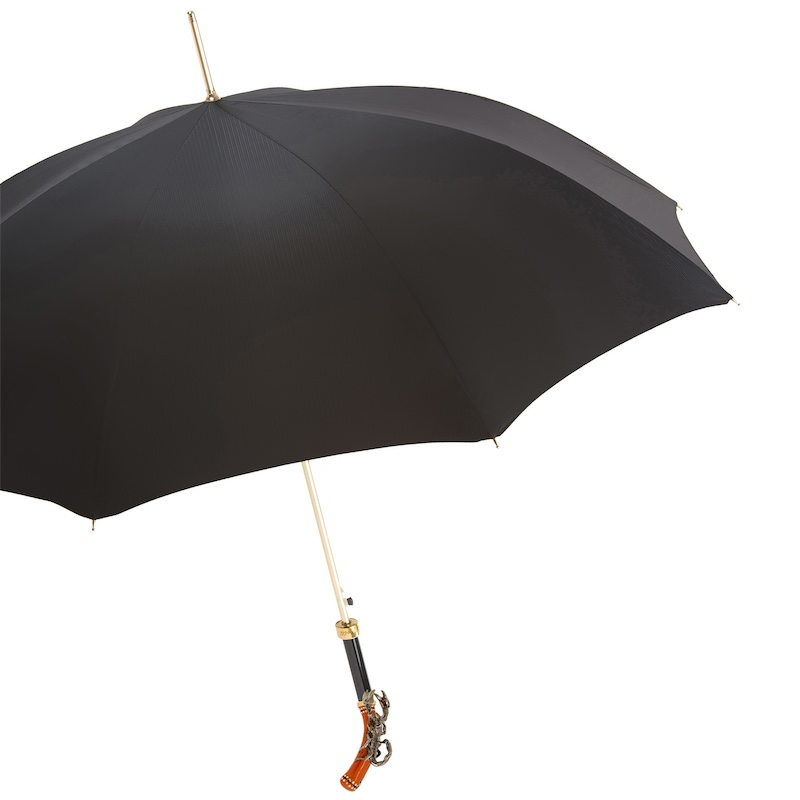 Scorpion Umbrella with Swarovski Crystals – Handmade in Italy