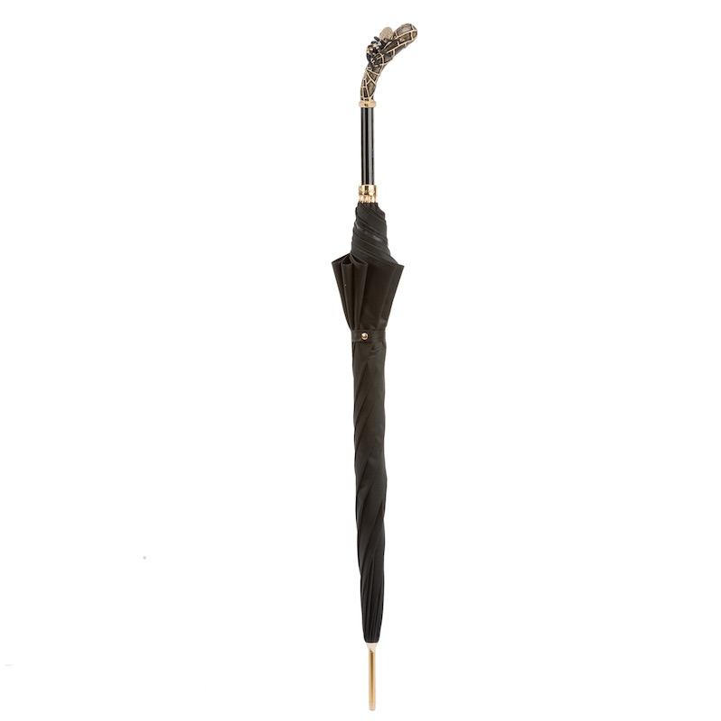 Tarantula Umbrella with Swarovski Crystals – Handmade in Italy