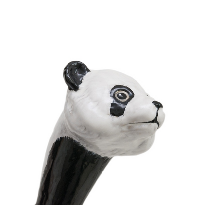 Panda Umbrella with Enameled Brass Handle – Handmade in Italy