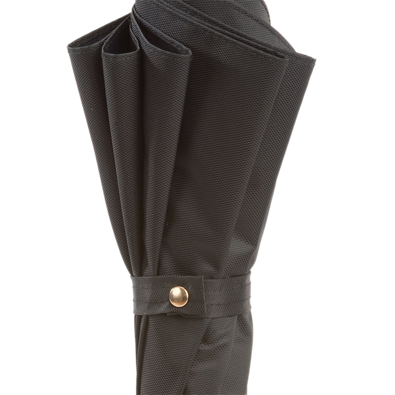 Golden Skull Umbrella with Gilt Resin Handle – Handmade in Italy