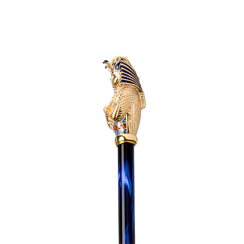 Tutankhamon Umbrella with Enameled Brass Handle – Handmade in Italy