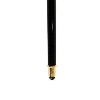 Luxury Gold Frog Walking Cane – 24K Gold-Plated with Swarovski Crystals