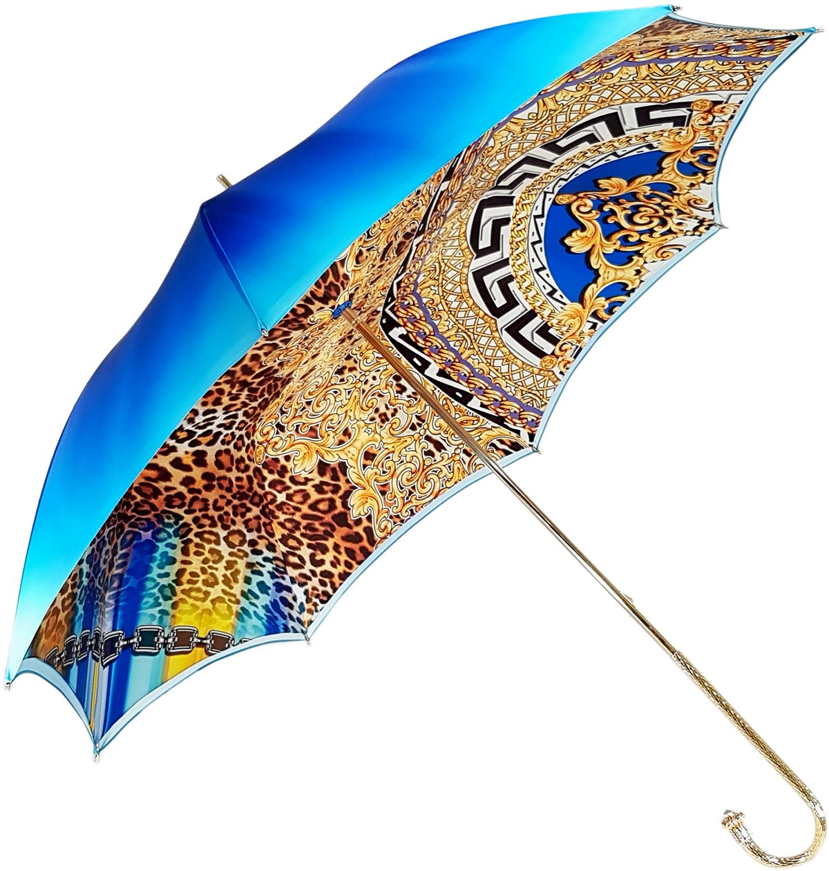 Exclusive Leopardized Umbrella – Bold Elegance Meets Italian Artistry