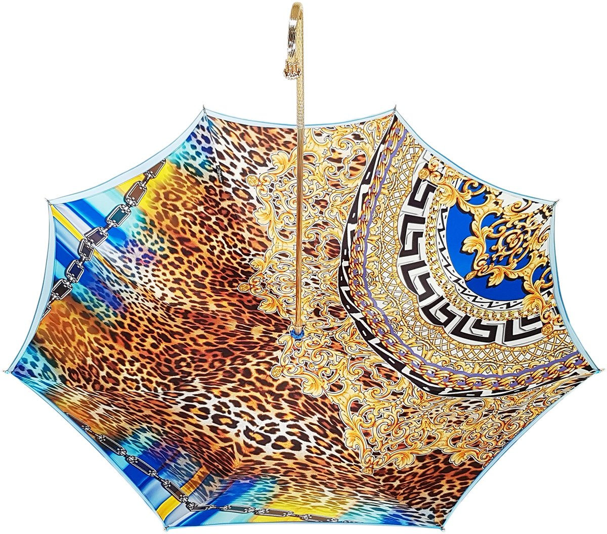 Exclusive Leopardized Umbrella – Bold Elegance Meets Italian Artistry