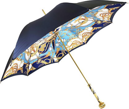 Fantasy Blue Women's Umbrella – Chic Elegance in Every Detail