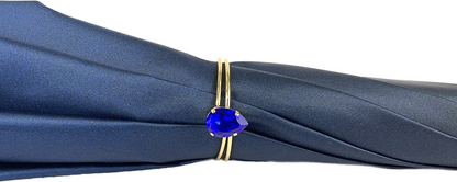 Exclusive Abstract Design with Swarovski Elegance Handcrafted Umbrella