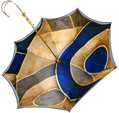 Exclusive Abstract Design with Swarovski Elegance Handcrafted Umbrella