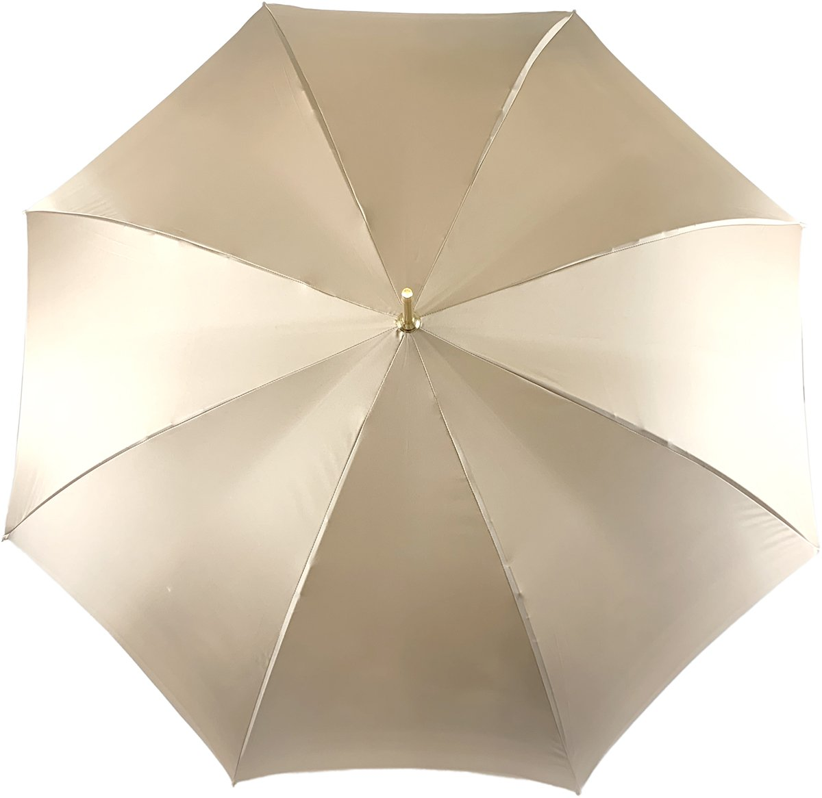 Exclusive Handmade Cream Umbrella – Abstract Design