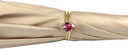 Exclusive Handmade Cream Umbrella – Abstract Design