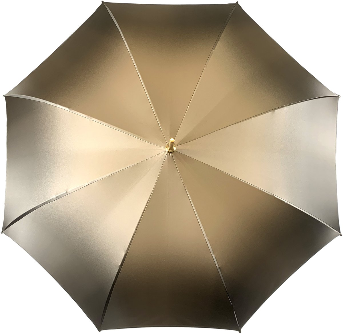 Elegant Double Cloth Umbrella in Luxurious Chocolate Tone