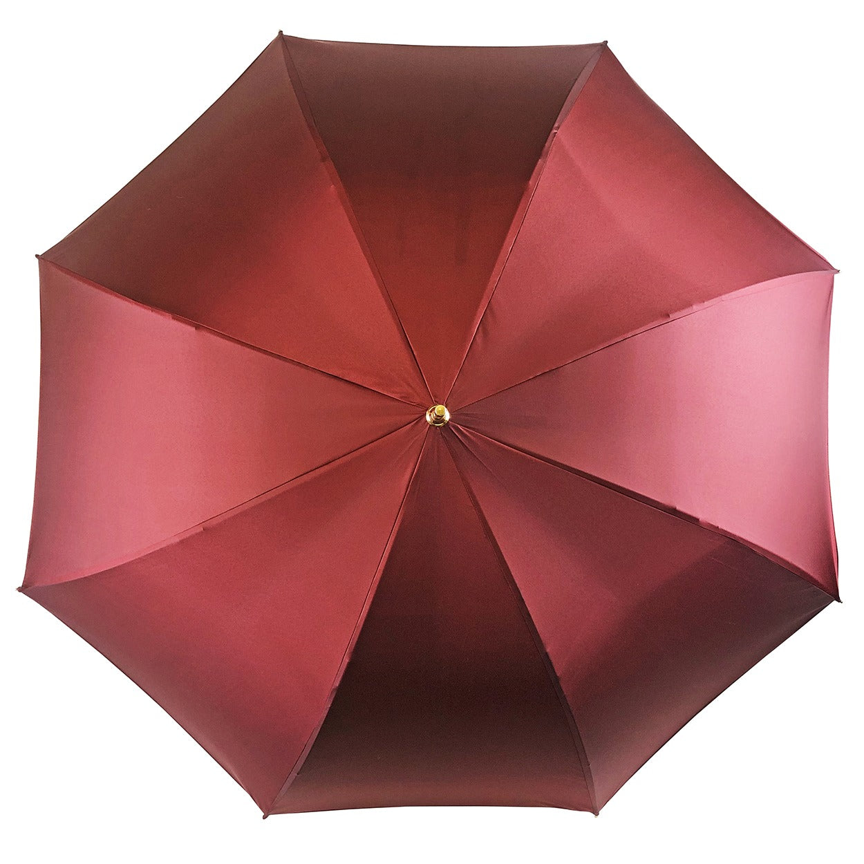 Luxury Burgundy Umbrella with Lace Interior and Swarovski Handle