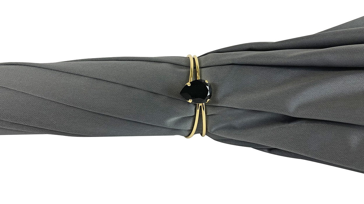 Elegant Handcrafted Umbrella with Dragonfly – Italian Luxury Design
