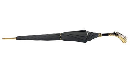 Elegant Handcrafted Umbrella with Dragonfly – Italian Luxury Design