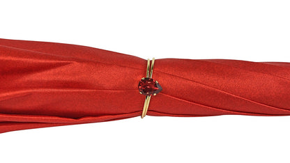 Romantic Red Roses Umbrella – Handmade Luxury for Women