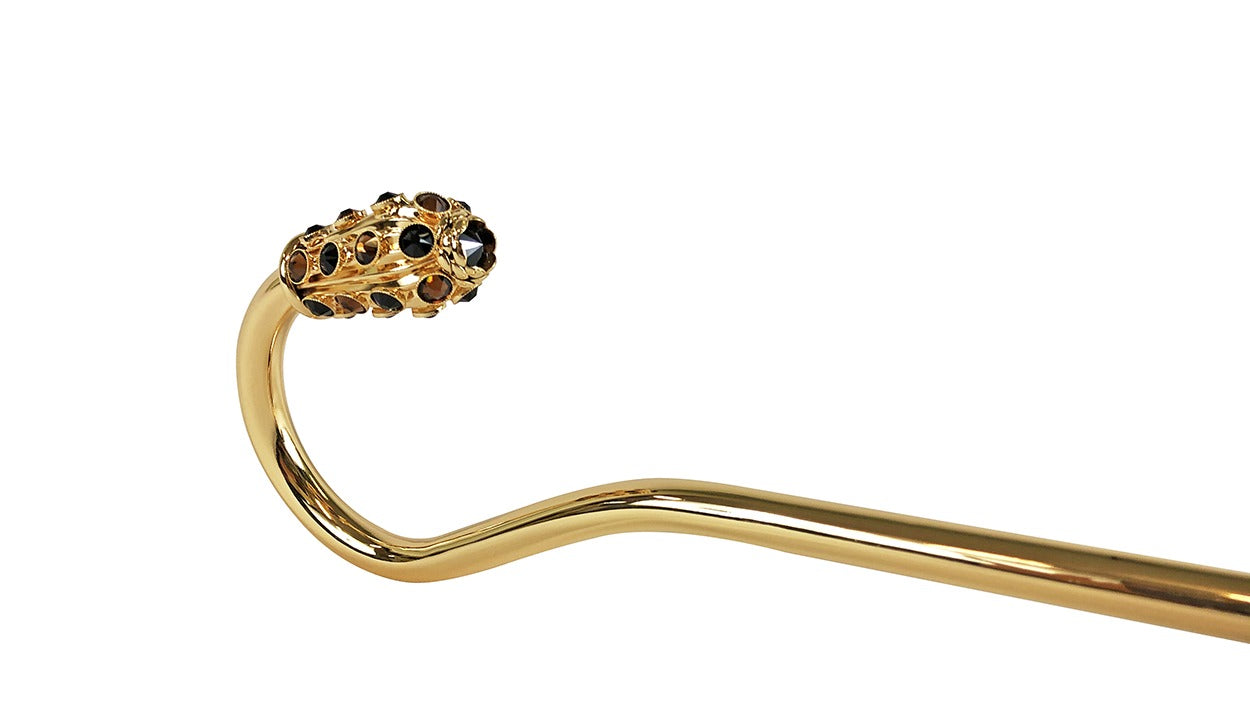 Luxury Handle Exclusive Leopard Design Umbrella