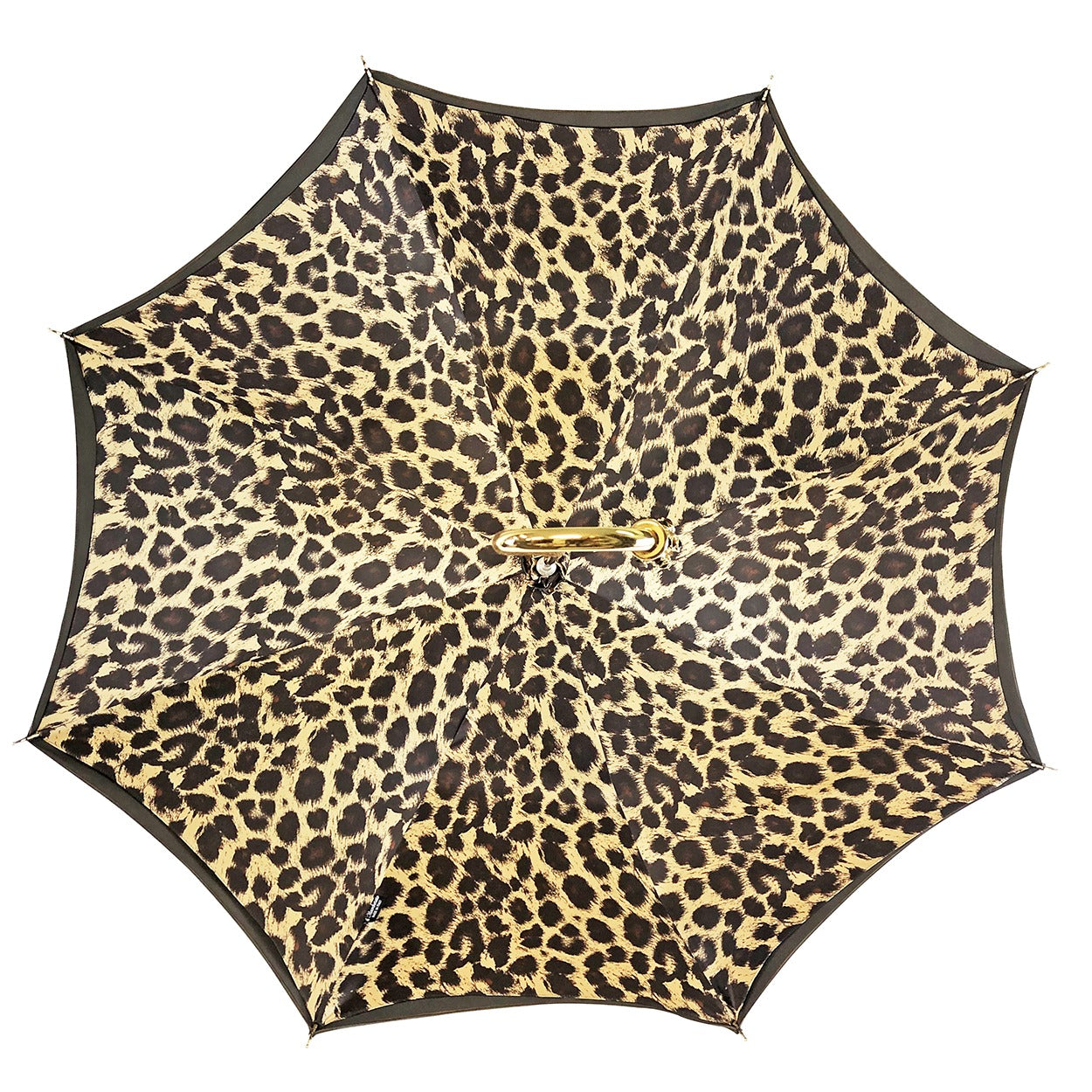 Luxury Handle Exclusive Leopard Design Umbrella