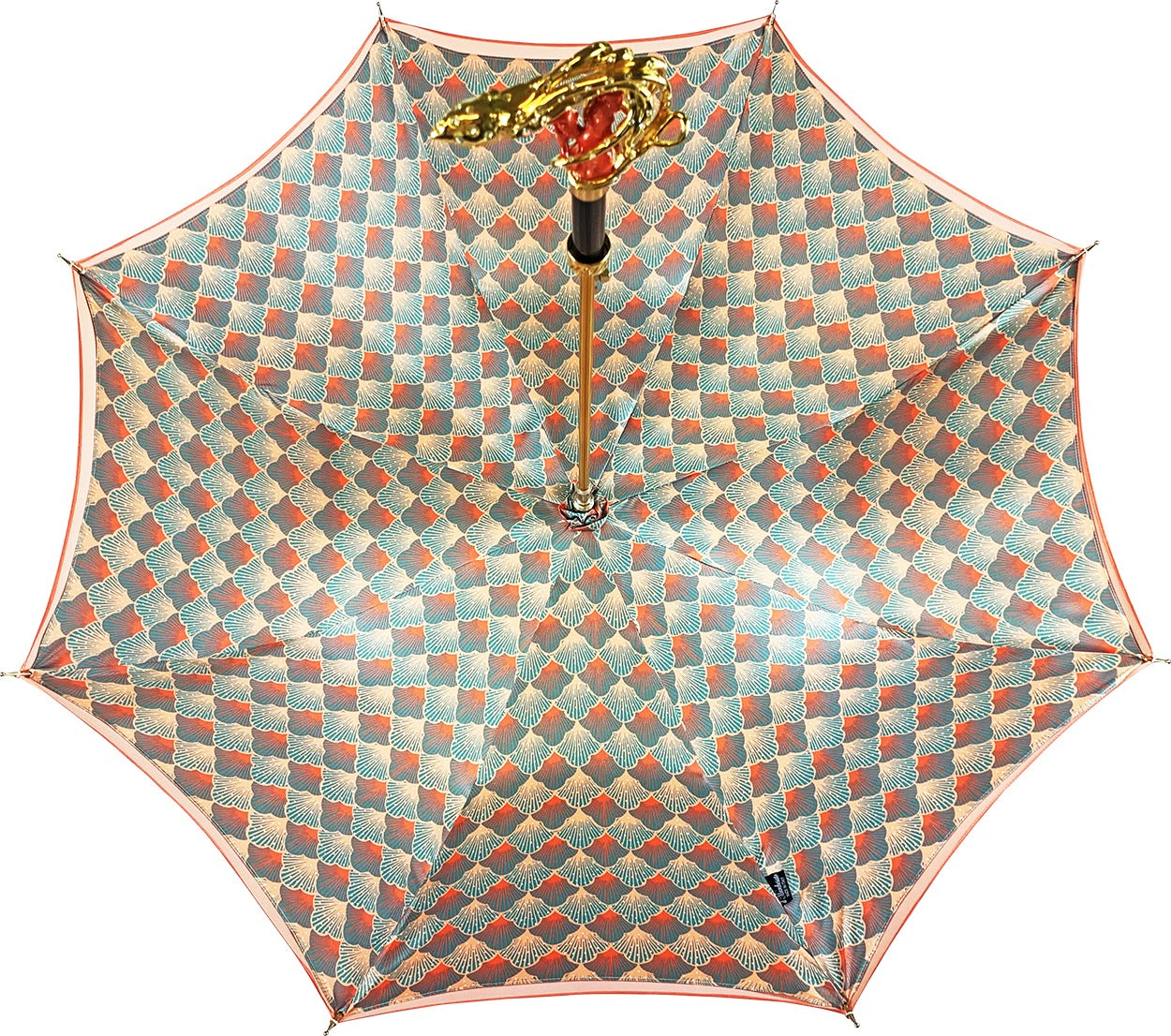 Wonderful Goldplated Octopus with Crystals Umbrella – Italian Artistry
