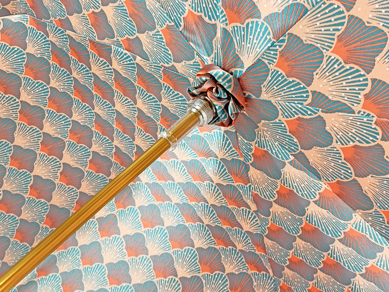 Wonderful Goldplated Octopus with Crystals Umbrella – Italian Artistry