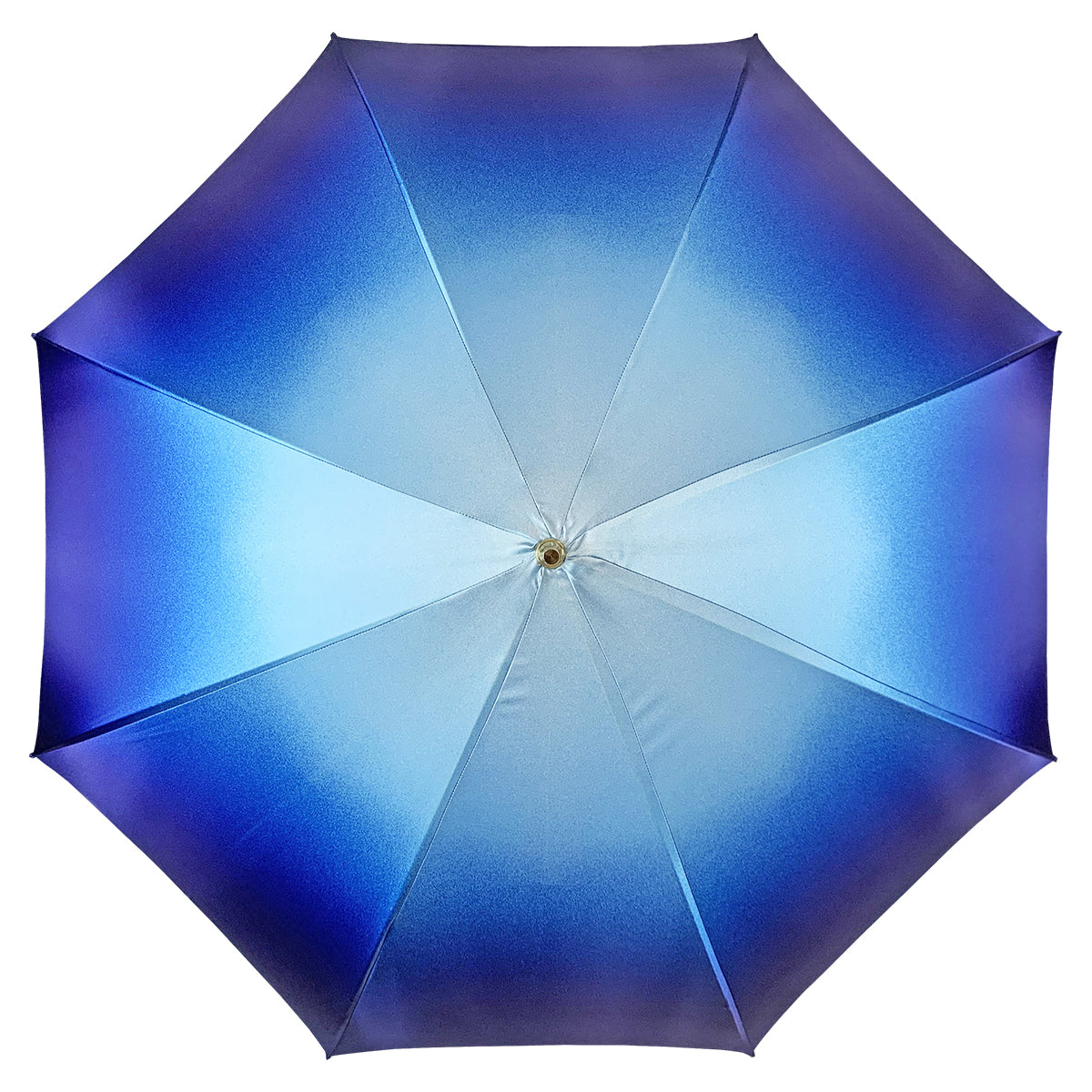 Handcrafted Fine and Elegant Light Blue Women's Umbrella